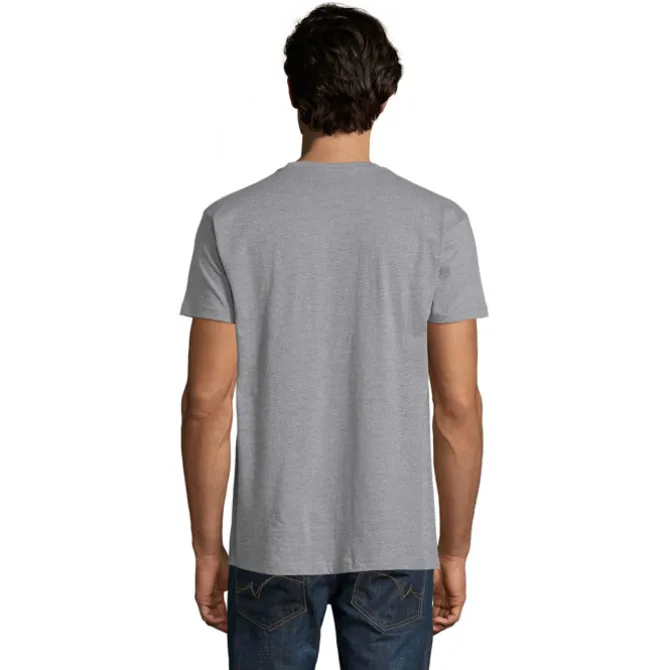 IMPERIAL Męski T-SHIRT 190g / Szary melanż S11500-GM-S