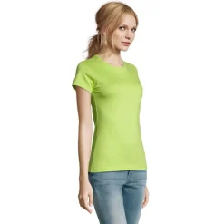 IMPERIAL WOMEN T-SHIRT 190g / Apple Green S11502-AG-S