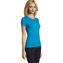 IMPERIAL WOMEN T-SHIRT 190g / Aqua S11502-AQ-XL