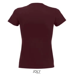 IMPERIAL WOMEN T-SHIRT 190g / Burgundy S11502-BG-S