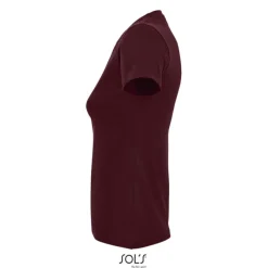 IMPERIAL WOMEN T-SHIRT 190g / Burgundy S11502-BG-L