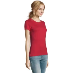 IMPERIAL WOMEN T-SHIRT 190g / Czerwony S11502-RD-XL