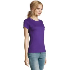 IMPERIAL WOMEN T-SHIRT 190g / Dark purple S11502-DA-XL