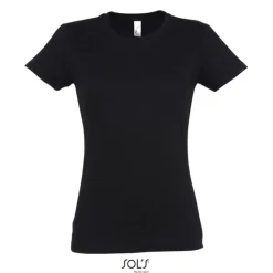 IMPERIAL WOMEN T-SHIRT 190g / Deep black S11502-DB-S
