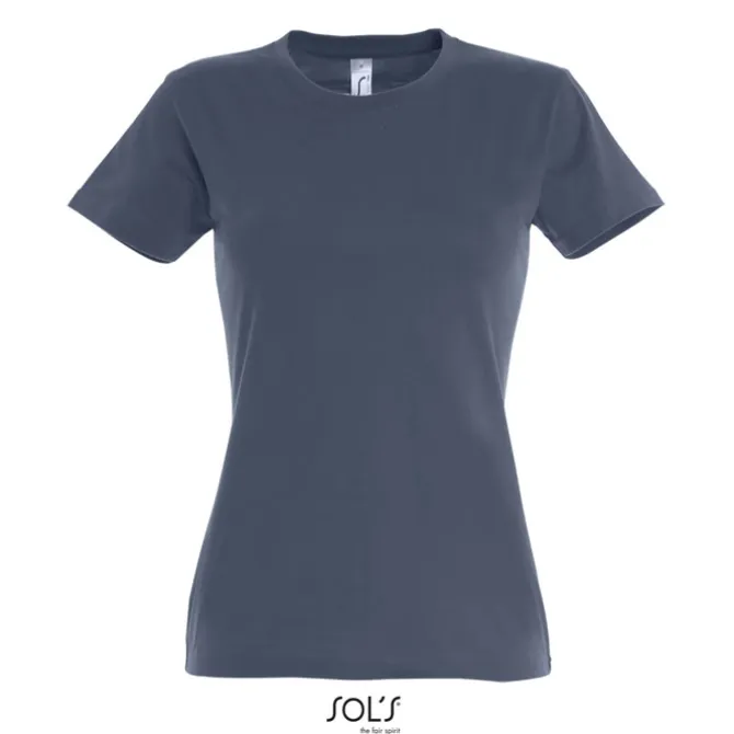 IMPERIAL WOMEN T-SHIRT 190g / Denim S11502-DM-M