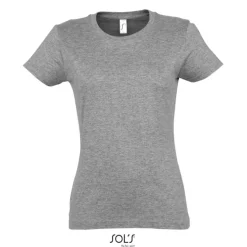 IMPERIAL WOMEN T-SHIRT 190g / Szary melanż S11502-GM-3XL