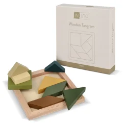 InSideOut Drewniana układanka Tangram think iq / Asortyment fluoru LT57405-N0099