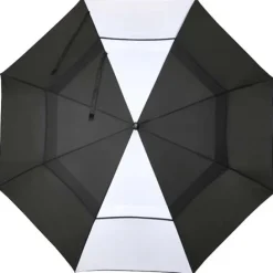 Jeff 55-calowy wiatroodporny parasol golfowy / Biały 10941901