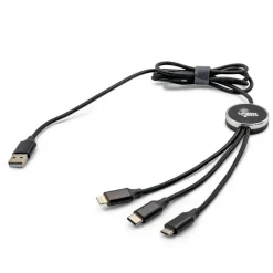 Kabel do ładowania Exclusive Collection | Jyanette / Czarny V1169-03