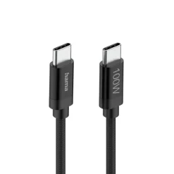 Kabel do ładowania Hama 100W / Czarny VH018-03