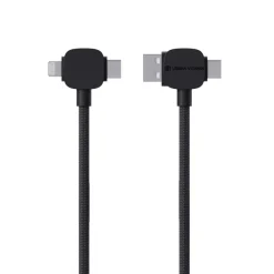 Kabel do ładowania i synchronizacji Urban Vitamin Stockton 65W / Czarny P302.7101