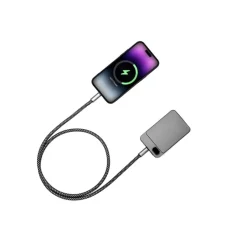 Kabel do ładowania i synchronizacji BrandCharger Lany Wristband Charge / Grafitowy VA554-15