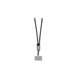 Kabel do ładowania i synchronizacji BrandCharger Lany Wristband Charge / Grafitowy VA554-15