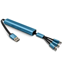 Kabel do ładowania i synchronizacji | Evelyn / Czerwony V0479-05