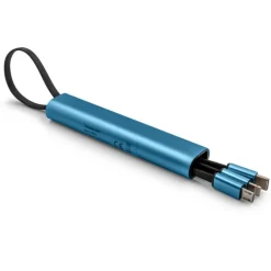 Kabel do ładowania i synchronizacji | Evelyn / Czerwony V0479-05