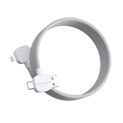 Kabel do ładowania i synchronizacji Urban Vitamin Stockton 65W / Biały P302.7103