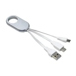 Kabel do ładowania / Srebrny V3890-32