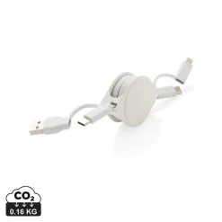 Kabel do ładowania 6 w 1 / Biały P302.663