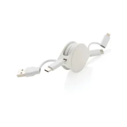 Kabel do ładowania 6 w 1 / Biały P302.663