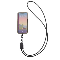 Kabel do ładowania 2 w 1, smycz na telefon Terra / Szary P302.5402