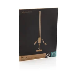 Kabel do ładowania 2 w 1, smycz na telefon Terra / Szary P302.5402