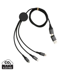 Kabel do ładowania 6 w 1 Terra / Szary P302.682