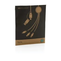 Kabel do ładowania 6 w 1 Terra / Szary P302.682