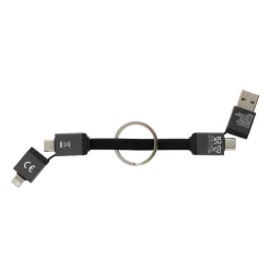 Kabel do ładowania 4 w 1 60W Terra / Szary P302.7602
