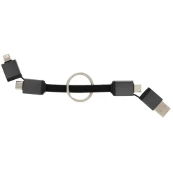 Kabel do ładowania 4 w 1 60W Terra / Szary P302.7602