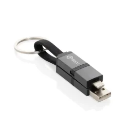 Kabel do ładowania 4 w 1 60W Terra / Szary P302.7602