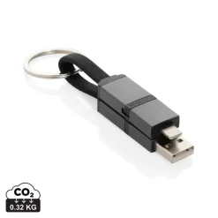 Kabel do ładowania 4 w 1 60W Terra / Szary P302.7602
