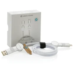 Kabel do ładowania 6 w 1 45W Urban Vitamin Oakland / Biały P302.703