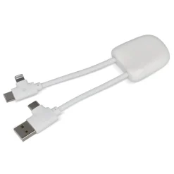 Kabel do ładowania Xoopar ICE-B Multi / Biały LT41025-N0001