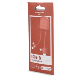 Kabel do ładowania Xoopar ICE-B Multi / Liliowy LT41025-N0071