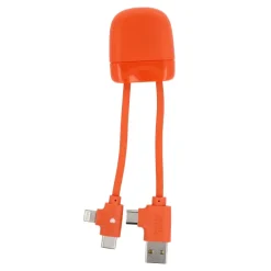 Kabel do ładowania Xoopar ICE-B Multi / Pomarańczowy LT41025-N0026
