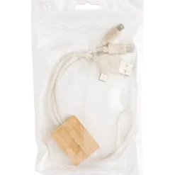 Kabel do ładowania, zawieszka / Brązowy V1226-16