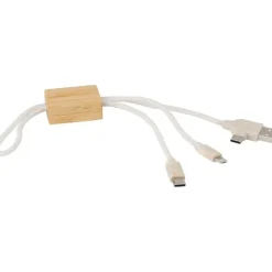 Kabel do ładowania, zawieszka / Brązowy V1226-16