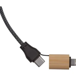 Kabel do szybkiego ładowania 4w1, 3m KRISTIN / Beżowy 3543413