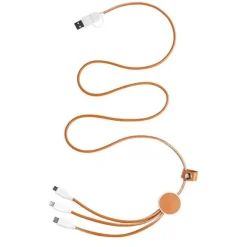 Kabelek 6 w 1 z recyklingu / Recycable / Light Brown IP11059538