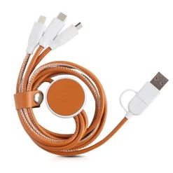 Kabelek 6 w 1 z recyklingu / Recycable / Light Brown IP11059538