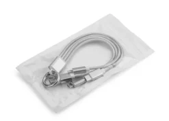 Kabel USB 3 w 1 TAUS / Srebrny 09106-00