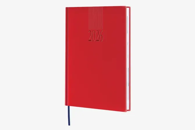 Kalendarz książkowy A5 dzienny Classic Bright / Grafitowy OGKK910-A5GRF