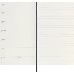 Kalendarz MOLESKINE / Ciemnoniebieski VM398-27/2024