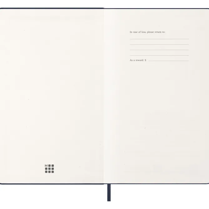 Kalendarz MOLESKINE / Ciemnoniebieski VM394-27/2026
