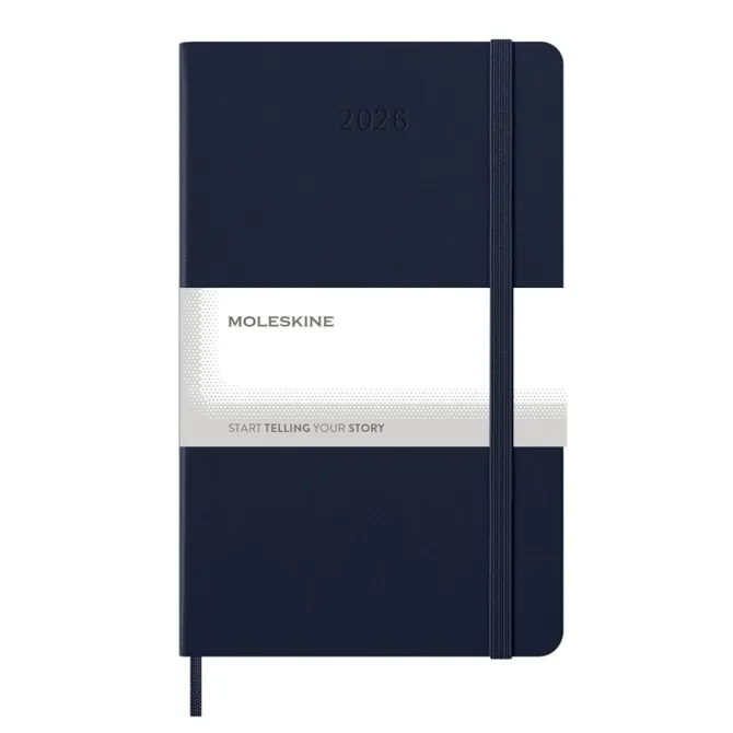 Kalendarz MOLESKINE / Ciemnoniebieski VM394-27/2026