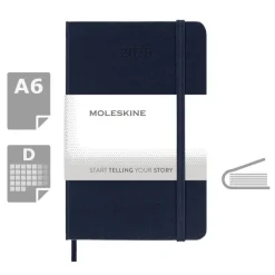 Kalendarz MOLESKINE / Ciemnoniebieski VM292-27/2026
