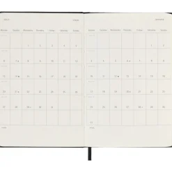 Kalendarz MOLESKINE / Czarny VM296-03/2024