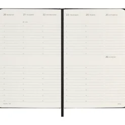 Kalendarz MOLESKINE / Czarny VM397-03/2027