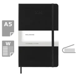 Kalendarz MOLESKINE / Czarny VM399-03/2026