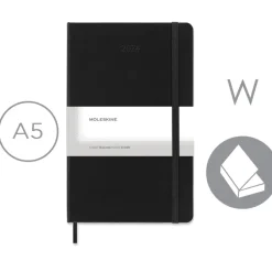 Kalendarz MOLESKINE / Czarny VM399-03/2024
